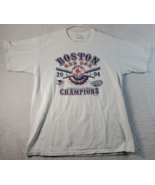 Boston Red Sox Gildan T Shirt Mens Large White World Series Champions Ba... - £10.21 GBP