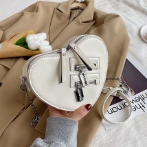 Fouieux Fashion Love Heart Shape  Bags Women  Designer Leather Handbags  Female  - £62.81 GBP