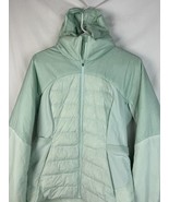 Lululemon Jacjet Down Mint Puffer Lightweight Coat Hood Women’s Size 10 - $69.99