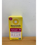RenewLife Probiotics Women&#39;s Daily with Cranberry+20 Billion CFU - 60ct ... - $17.95