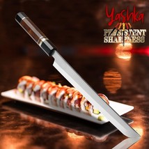 Japanese Sakimaru Knife 10.6 Inch High Carbon Stainless Steel Sushi Sashimi Tool - £69.48 GBP+