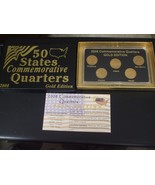 50 States Commemorative Quarters - Gold Edition - Philadelphia Mint - 2004 - £13.40 GBP