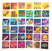 Vintage 90&#39;s Stickers Big Scholastic Highlights Reward Lots Teachers You Pick - £13.56 GBP+