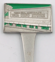 1986 Ted &amp; Bill Hustead&#39;s Wall Drug Store South Dakota Rawcliffe Pewter Spoon - £7.58 GBP