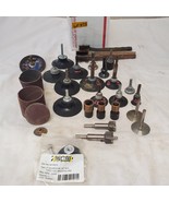 Lot of Roll Lock Holder/Mandrel Disc Pad, Sanding Drum &amp; Other Tool LOT 473 - £62.28 GBP