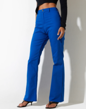 MOTEL ROCKS Zoven Trousers in Twill Cobalt Blue (MR108.1) - £29.18 GBP