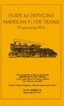 AMERICAN FLYER TRAINS GUIDE to SERVICING Booklet S Gauge Parts - $19.99