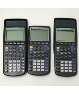Lot of 3 Texas Instrument TI-83 Plus Graphing Calculators For Parts - $27.15 CAD