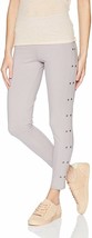 YUMMIE Brand Womens Leggings with Grommets Gull Gray Size Small $72 - NWT - £7.16 GBP