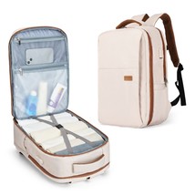 Women Travel Laptop Waterproof Luggage Strap Big Capacity Ladies Rucksac... - £38.03 GBP