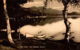 Vintage POSTCARD- Lake Shore, Lake Dunmore, Vermont BK62 - £3.56 GBP