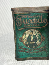 Vtg Patterson&#39;s Tuxedo Pipe &amp; Cigarette Tobacco Curved Pocket Tin  - £23.66 GBP