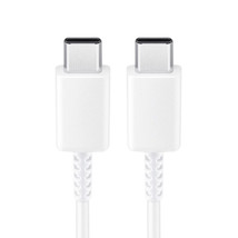 Official Samsung USB-C to USB-C Fast Charging Cable 3A 1.8m EP-DW767JWE White - £7.12 GBP
