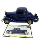 Vintage 1933 Chevrolet Five Window Coupe 1/32 Scale Diecast Car NMMM - $15.20