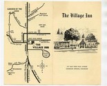 The Village Inn Brief History Brochure Pikes Peak Ave Colorado Springs 1... - £14.28 GBP