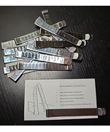 15pcs Stainless Steel Sewing Fixed Ruler Metal Hemming Clips Crimping Clip - $23.04