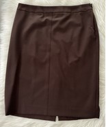 Body By Victoria Victoria’s Secret Skirt Brown Pencil Business Fitted Cu... - $29.69
