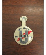 Vintage United Way Pin Made in U.S.A. USED - $8.99