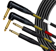 Mogami Gold Stereo Keyboard Unbalanced Dual 1/4&quot; Cable - 15&#39; - £158.83 GBP