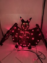 All Hallow&#39;s Eve 44&quot; Animated Bat Lights Up and Wings Move Indoor/Outdoor - £43.04 GBP