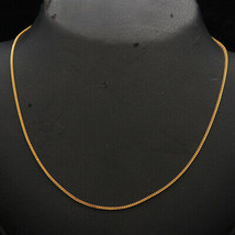 22 Karat Print Shining Gold 7inches Cable Chain Stepmom Gift Jewelry For Womens - £645.54 GBP