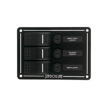 Sea-Dog Switch Panel 3 Circuit - £58.96 GBP