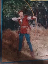 Vintage 1958 The Adventures of Robin Hood-Richard Greene- Tray Frame Puzzle - £7.45 GBP