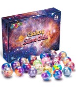 Kids Slime 24 Pack Galaxy Slime Ball Kits with Crystal Slime Party Favor... - £33.06 GBP
