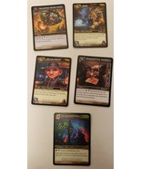 World of Warcraft Blizzard Trading Card Game Darkmoon Faire Promo Set 1-5 - $9.99