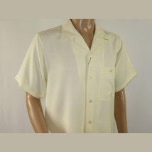 Men 2pc Walking Leisure Suit Short Sleeves By DREAMS 256-05 Solid Cream Ivory image 7