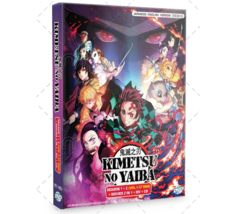 Demon Slayer: Kimetsu no Yaiba Season 1+2 + 2Movies +MV Anime DVD English DUB  - £26.67 GBP