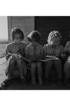 Little Girls Read their Lessons by Dorothea Lange #2 - Art Print - £17.24 GBP+