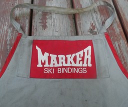 Marker 1980&#39;s Ski Binding Mechanic Apron Austria  Vintage For A Real Ski... - £19.58 GBP