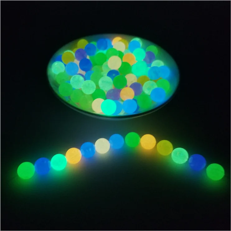 Sporting 6-8-10-12mm Glow In The Dark Fishing Loose A For Luminous Locket Aklace - £23.51 GBP