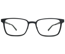 Flexon Eyeglasses Frames EP8007 002 Matte Black Gray Square Full Rim 54-18-145 - £74.40 GBP