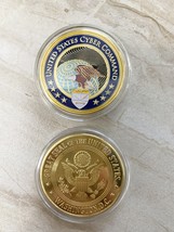 Us Cyber COMMAND-Department Of Defense Challenge Coin Uscybercom - $14.84