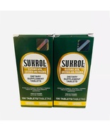 2 Pack Sukrol Dietary Supplement Strengthened with Thiamin 100 Tabs  - $39.99