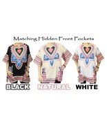 Womens Mandala Heart Dashiki Shirt American Dashiki 100% Cotton - $16.44 CAD
