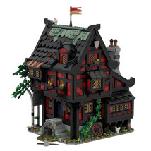 Model Building Bricks Toys Castles MOC Blocks Collection for The Crusader‘s Inn - £175.62 GBP