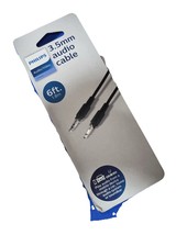 PHILIPS 3.5mm audio cable 6ft New - $11.76