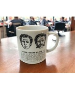 Vintage Dyke&#39;s Beard Elixir Coffee Cup Mug Milk Glass Advertisement Hair... - $423.43 MXN
