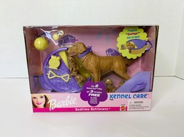 2001 Mattel Barbie Kennel Care Bedtime Retrievers Mother and Pups, New in Box - £55.91 GBP