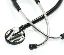Professional Cardiology Stethoscope Black Glossy or Matte Life Limited W... - $21.99