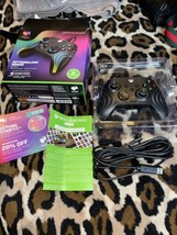 PDP Afterglow Wave LED Black Controller for Xbox One, Series X|S - $23.03