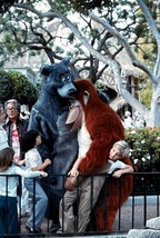 Vintage 35mm Slide 1978 Disneyland King Louie &amp; Baloo embracing kids - £7.64 GBP