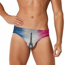 Mondxflaur Eiffel Tower Swim Briefs Sexy Swimming Trunks Quick Dry Soft ... - $19.99