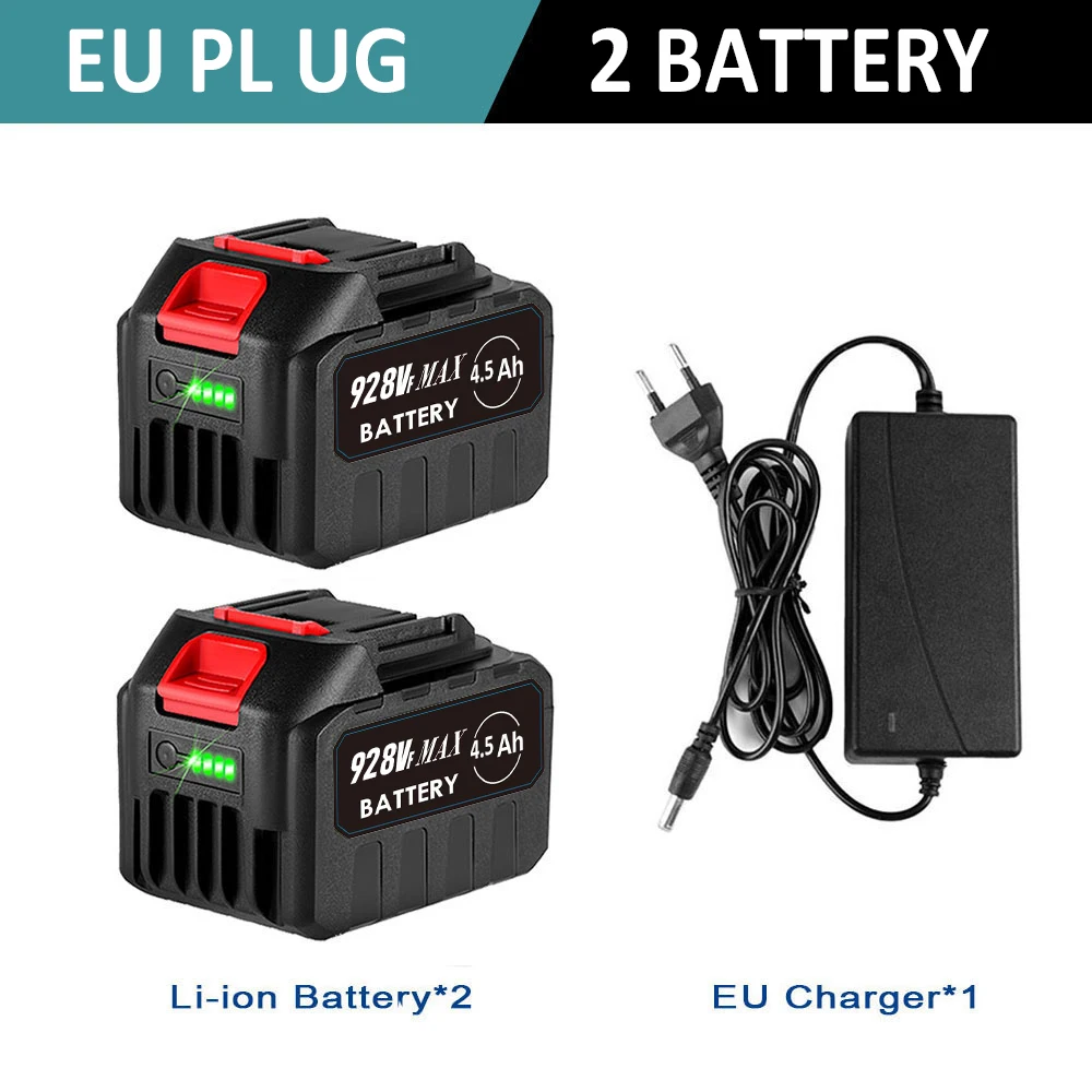 Larger Battery with Charger Lithium ion Rechargeable for Makita 18V Battery BL18 - £117.02 GBP