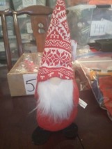 Christmas/Xmas Gnome Stands Up-Approx 10&quot; Tall-BRAND NEW-SHIP Same Business Day - £16.25 GBP