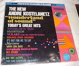 The New Andre Kostelanetz Wonderland of Sound &quot;Today&#39;s Great Hits&quot; Record Vinyl  - £5.51 GBP