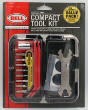 Bell Roadside 600 Compact Bike Tool/Patch Kit 28 Pieces with Hard case - £10.12 GBP